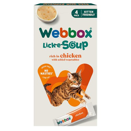 Webbox Lick e Soup - Chicken 4 x 20g