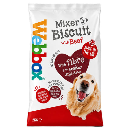 Webbox Premium Dog Food Mixer-Beef 2kg