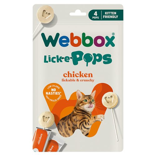 Webbox Lick e Pops - Chicken 4pk