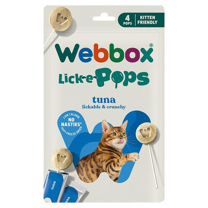 Webbox Lick e Pops - Tuna 4pk