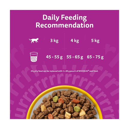 Whiskas Adult Cat Dry Food with Chicken 1+ 1.9kg