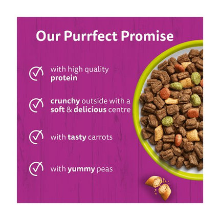 Whiskas 1+ Cat Complete Dry With Lamb 1.9kg