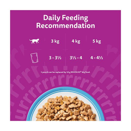 Whiskas 1+ Pouches with Tuna in Jelly 85g