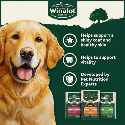 Winalot Meaty Chunks Mixed in Jelly Wet Dog Food 12 x 100g pack alternate view 2