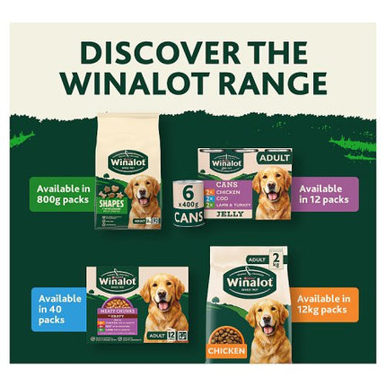 Winalot Meaty Chunks Mixed in Jelly Wet Dog Food 12x100g £4.49