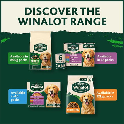 Winalot Cans Lamb Turkey Wet Dog Food 400g alternate view 4