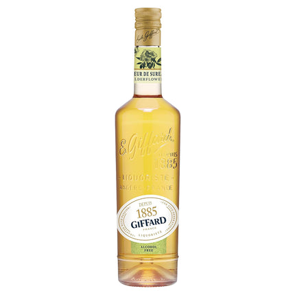 Giffard Alcohol Free 0% Elderflower Liqueur 70cl
