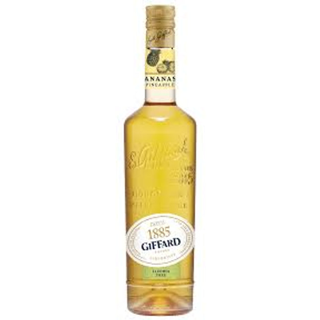 Giffard Alcohol Free 0% Pineapple Liqueur 70cl