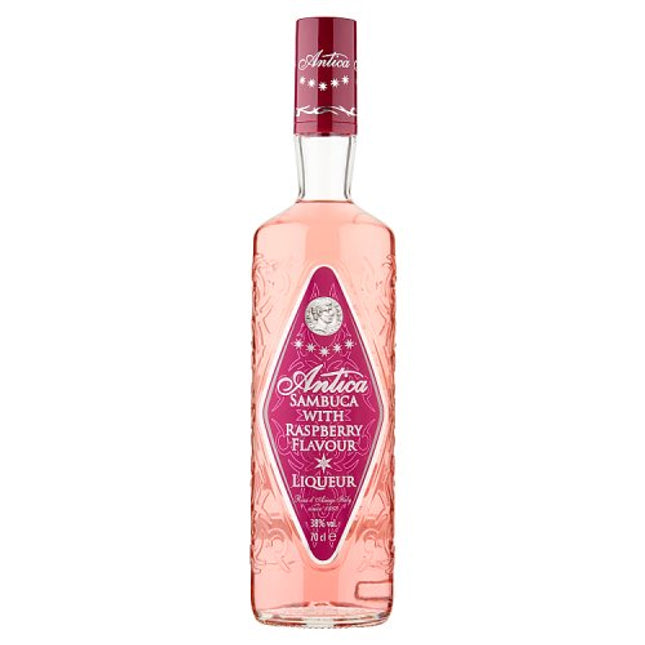 Antica Sambuca with Raspberry Flavour Liqueur 70cl