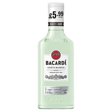 Bacardi Carta Blanca White Rum 20cl
