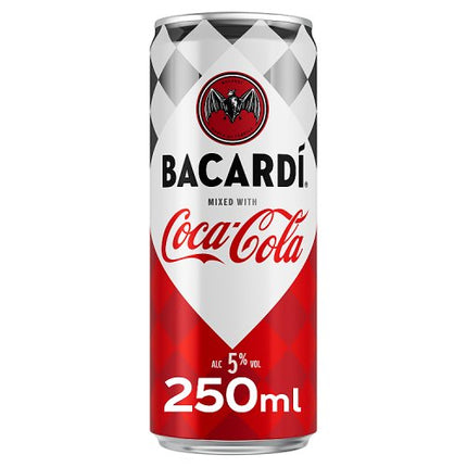 Bacardi & Coca-Cola Can 250ml