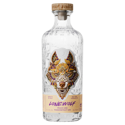 LoneWolf Peach & Passionfruit Gin 70cl
