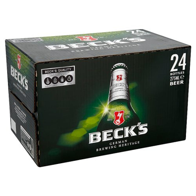 Beck's Pilsner Beer Bottle 275ml