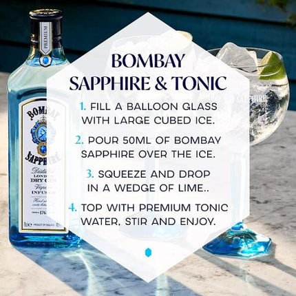 Bombay Sapphire Gin 50cl