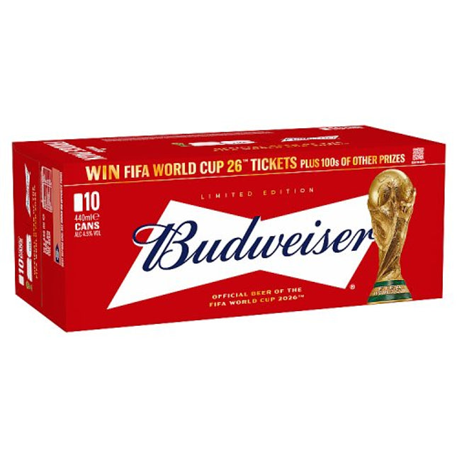 Budweiser Beer Can 10 x 440ml