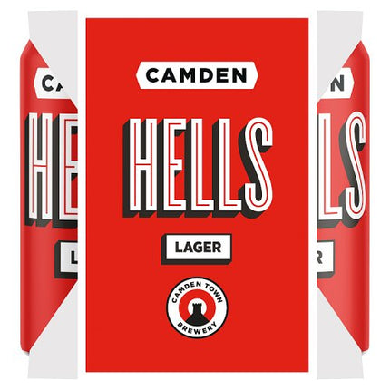 Camden Hells Lager 440ml Cans 4 pack
