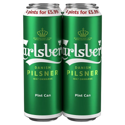 Carlsberg Pint Can 4 x 568ml £5.99
