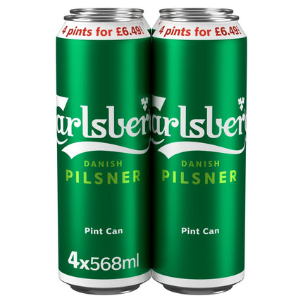 Carlsberg 568ml Cans 4 pack