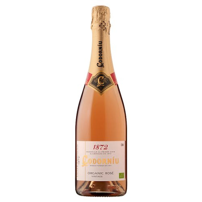 Codorníu 1872 Cava Organic Rosé 75cl
