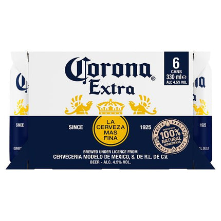 Corona Extra 330ml Can 6 pack