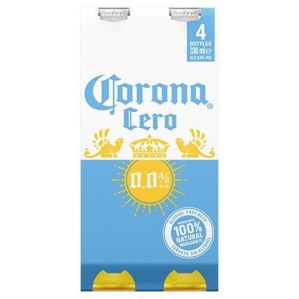 Corona Cero 330ml Bottle 4 pack