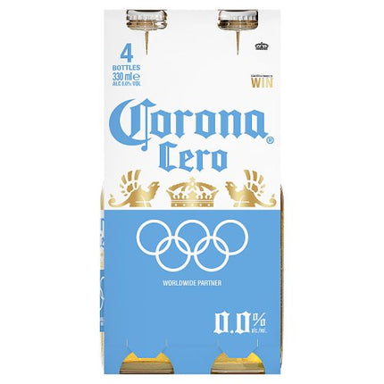 Corona Cero 330ml Bottle 4 pack