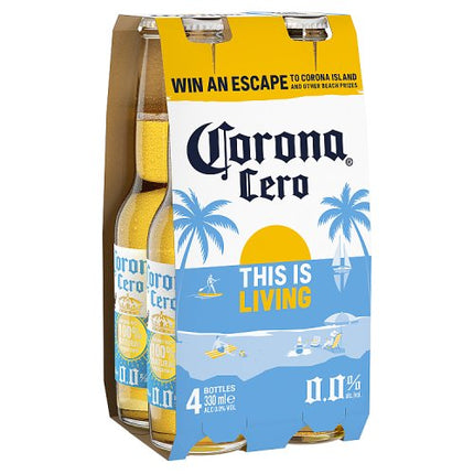 Corona Cero Bottle 4 x 330ml pack
