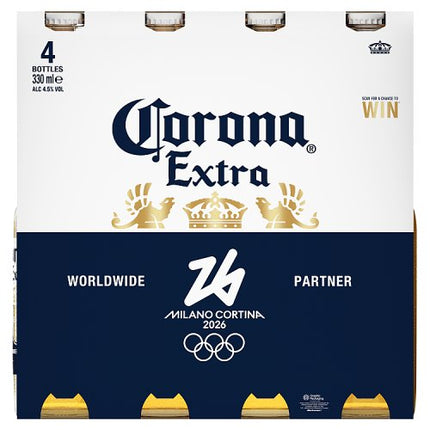 Corona Extra 330ml Bottle 4 pack