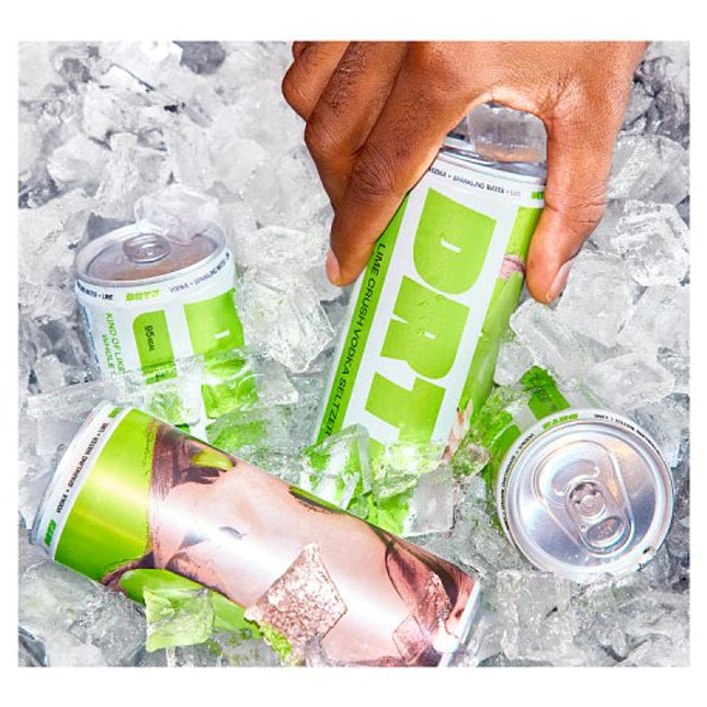 DRTY Lime Crush Vodka Seltzer Ready to Drink 330ml Can