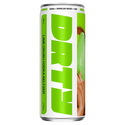 DRTY Lime Crush Vodka Seltzer Ready to Drink 330ml Can