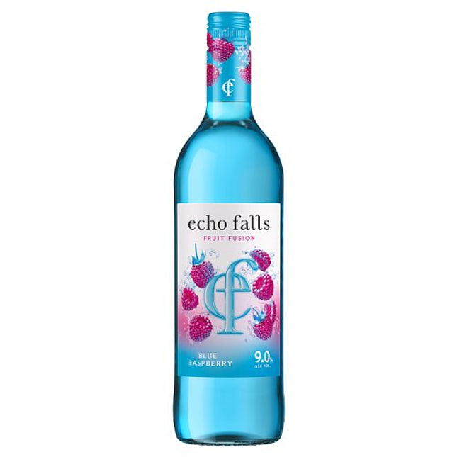 Echo Falls Blue Raspberry Fruit Fusion 75cl bottle