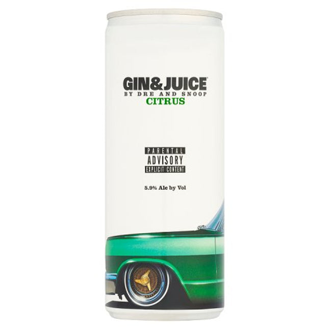 Gin & Juice by Dre & Snoop Citrus Can 250ml