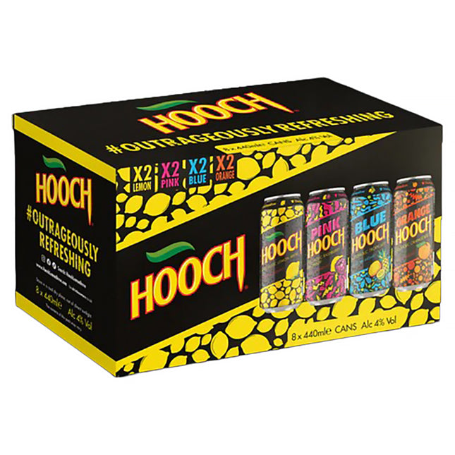 Hooch Can 440ml Mixed Pack