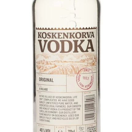 Koskenkorva Original Vodka 70cl Bottle