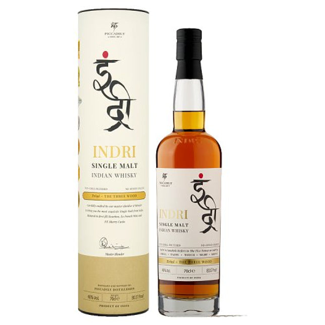 Indri Trini Single Malt Indian Whisky 70cl