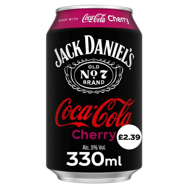 Jack Daniel's & Coca-Cola Cherry 330ml
