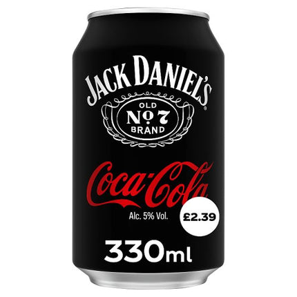 Jack Daniel's & Coca Cola Can 12 x 330ml