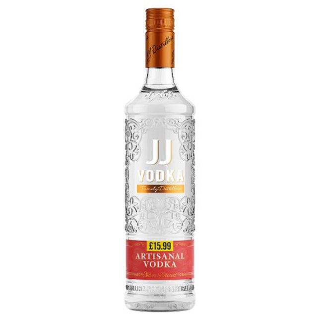 JJ Whitley Artisanal Vodka 70cl