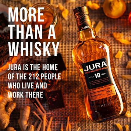 Jura 10 Year Old Aged Single Malt Scotch Whisky 70cl