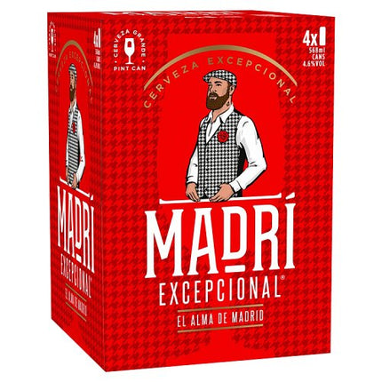 Madri Pint Can 4 x 568ml