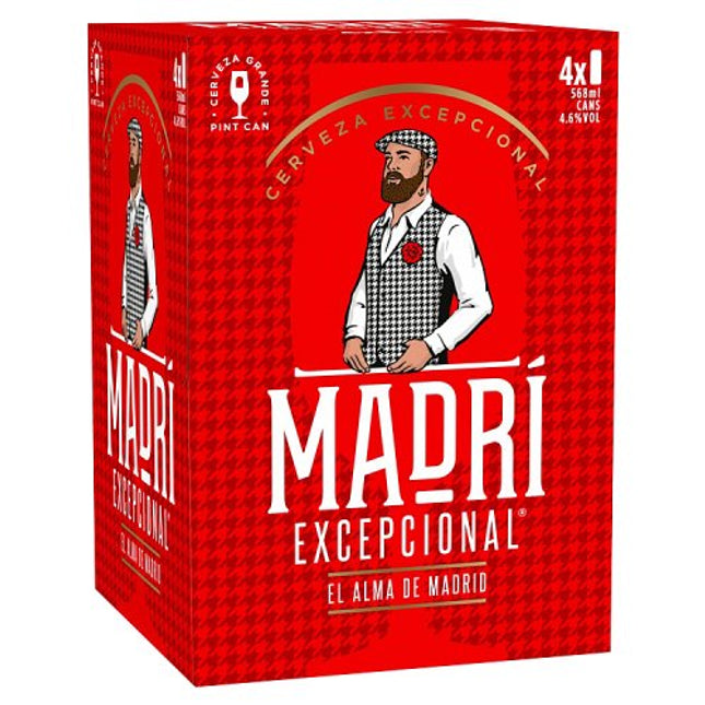 Madri Pint Can 4 x 568ml