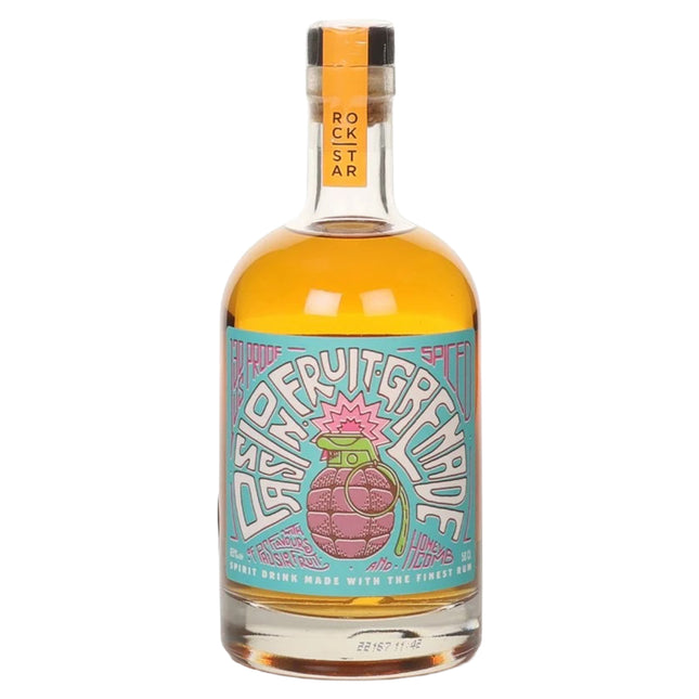 Rockstar Grenade Passionfruit Spiced Rum 50cl