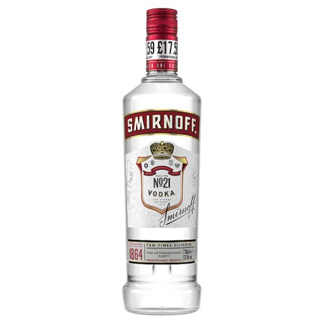 Smirnoff No. 21 Vodka 70cl £17.59