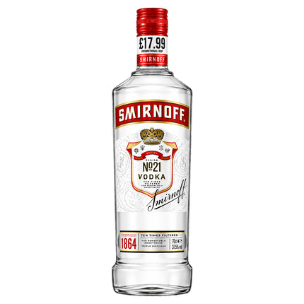 Smirnoff No. 21 Vodka 70cl  £17.99