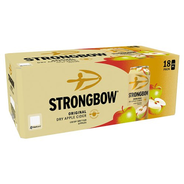 Strongbow Original Cider Can 18 x 440ml