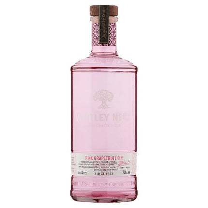 Whitley Neill Handcrafted Pink Grapefruit Gin 70cl