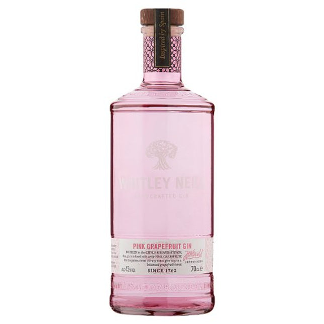 Whitley Neill Handcrafted Pink Grapefruit Gin 70cl