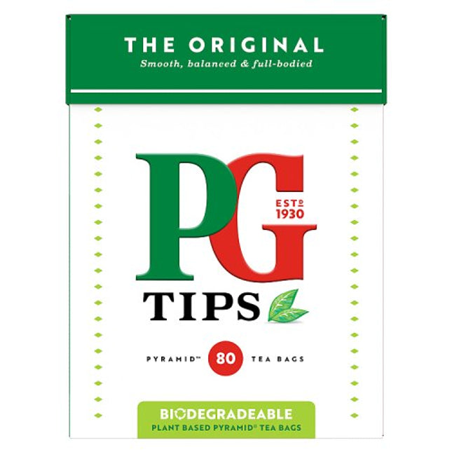 Pg Tips Original Tea Bags X80 232g