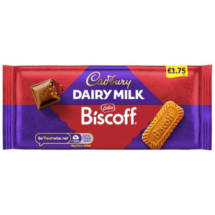 Cadbury Dairy Milk Biscoff 95g