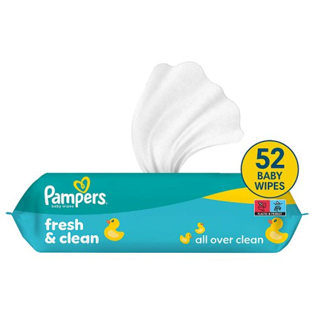 Pampers Scented Baby Wipes x52